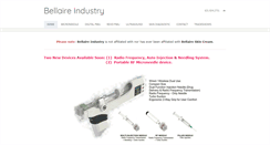 Desktop Screenshot of bellaireindustry.com